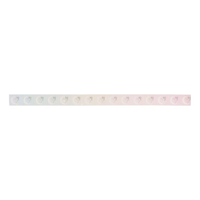 Woman Grosgrain Ribbon (Front)