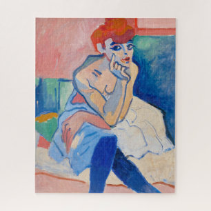 Woman in a Chemise Andre Derain Jigsaw Puzzle