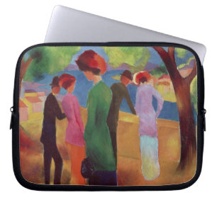 Woman in a Green Jacket, 1913 Laptop Sleeve