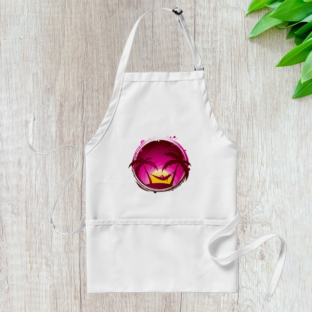 Woman In A Hammock Standard Apron (Creator Uploaded)