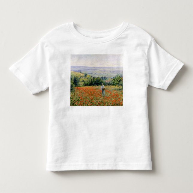 Woman in a Poppy Field Toddler T-Shirt (Front)