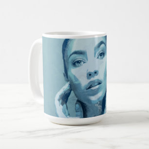 "Woman in Blue" Coffee Mug