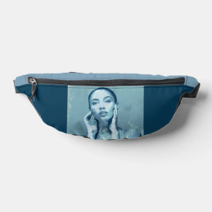 "Woman in Blue" Premium Canvas Bum Bags