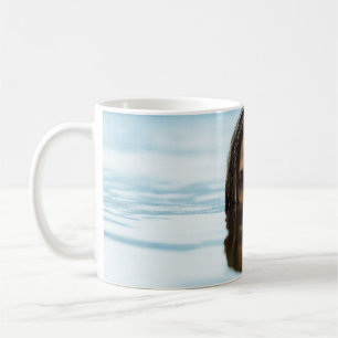 Woman in body of water in the morning coffee mug