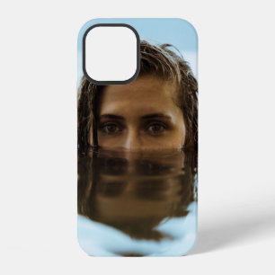Woman in body of water in the morning iPhone 12 case