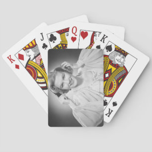 Woman in Dress 2 Playing Cards