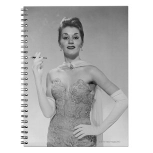 Woman in Dress Notebook