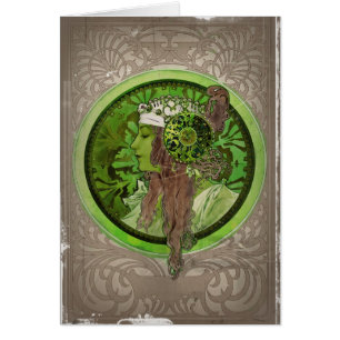 Woman in Green - LAUREL