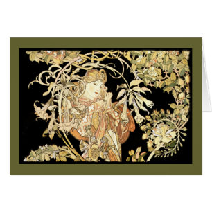 Woman in Jasmine Vines