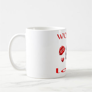 "Woman in Love" - Valentine's Day Art Coffee Mug