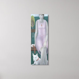 Woman in Park 2006 Canvas Print