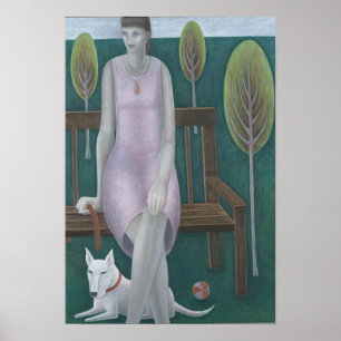 Woman in Park 2006 Poster