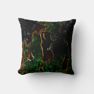Woman in Peril Pillow