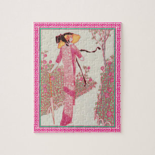 Woman in Pink Puzzle
