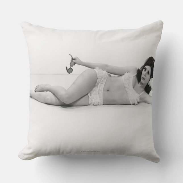 Woman in Swimwear Cushion (Front)