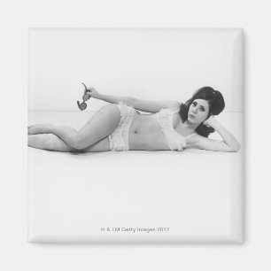 Woman in Swimwear Magnet