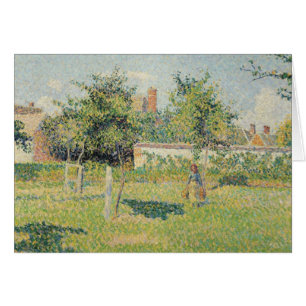 Woman in the Meadow at Eragny, Spring, 1887