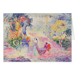 Woman in the Park, 1909 (oil on canvas)
