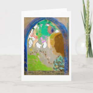Woman in the Window, Redon Card