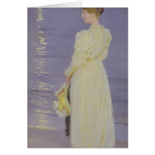 Woman in White on a Beach, 1893