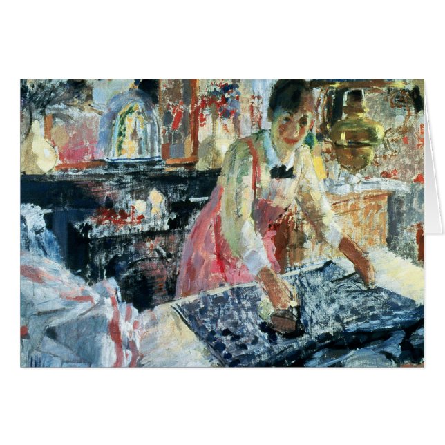 Woman Ironing, 1912 (Front Horizontal)