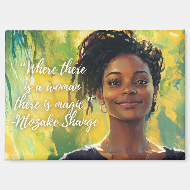 Woman is Magic Magnet (Front)