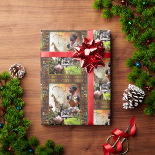 Woman King • Afrocentric Wrapping Paper