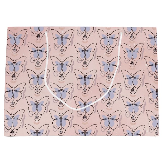 Woman Large Gift Bag (Front)