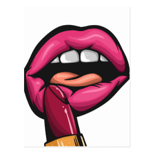 Open Mouth Cartoon Postcards Zazzle Au