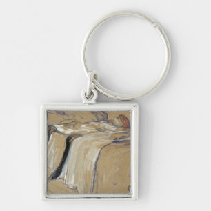 Woman lying on her Back - Lassitude Key Ring