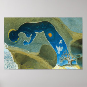 Woman Made of the Cosmos/Poster Poster