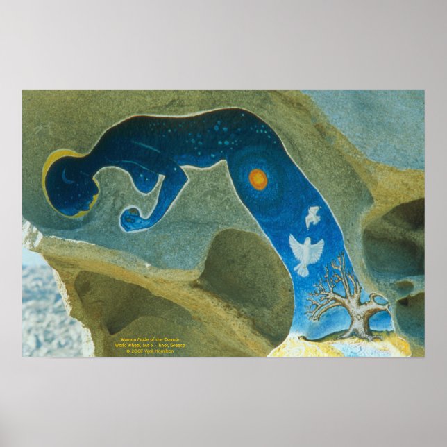 Woman Made of the Cosmos/Poster Poster (Front)