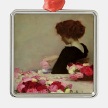 Woman Making Pot Pourri (by Herbert Draper)