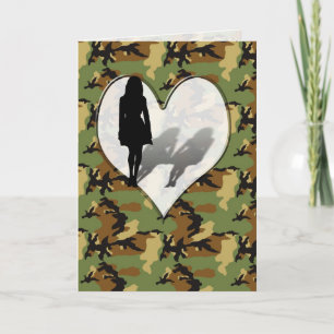 * Woman Missing Woman Card