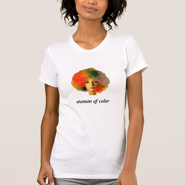 woman of colour T-Shirt (Front)