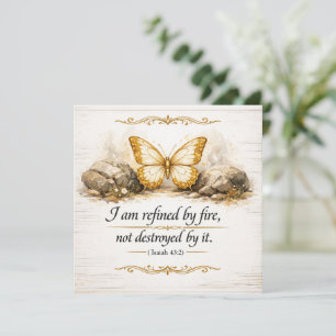 Woman of Faith and Fire, I am refined by fire,