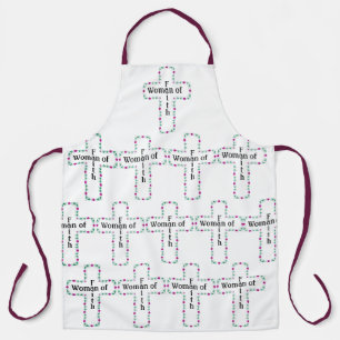 Woman of faith apron