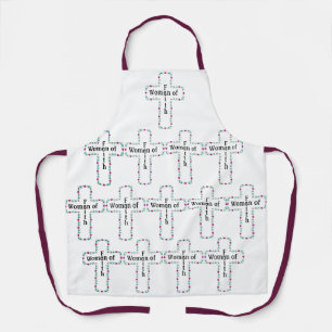 Woman of faith apron