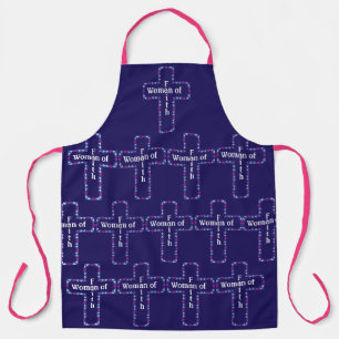 Woman of faith apron