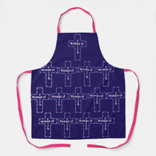 Woman of faith apron