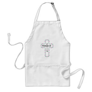 Woman of faith standard apron
