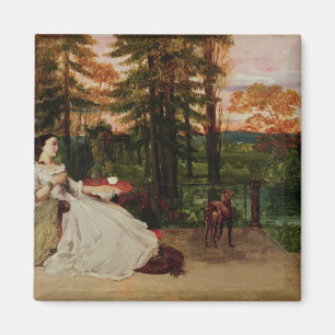 Woman of Frankfurt, 1858 Magnet