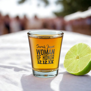 Woman of Honour Shot Glass