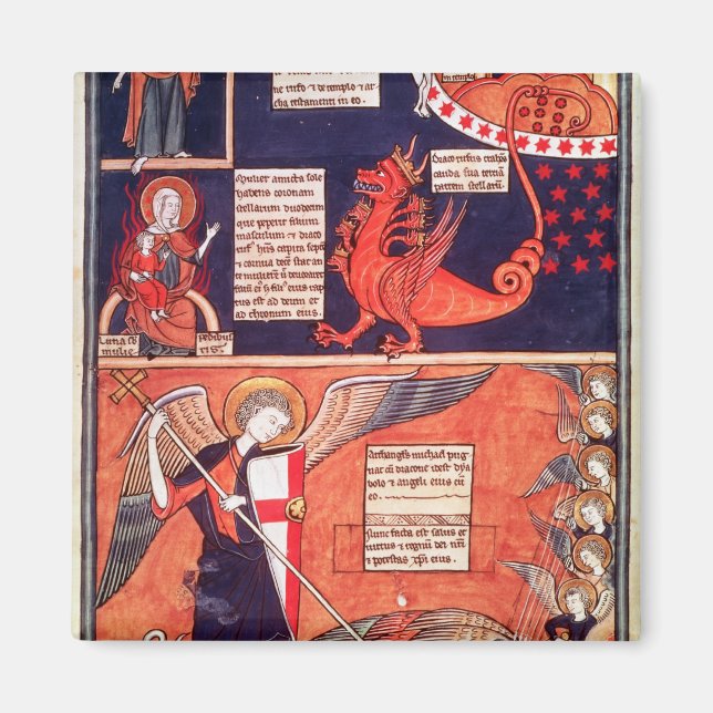 Woman of the Apocalypse Being Attacked by the Seve Magnet (Front)