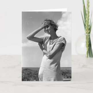 Woman of the High Plains Card