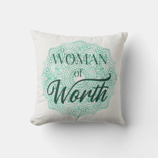 Woman of Worth Cushion