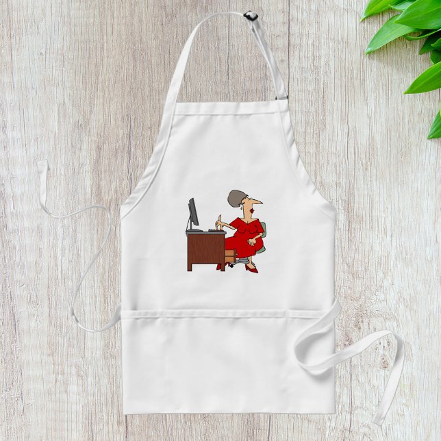 Woman Office Worker Standard Apron (Creator Uploaded)