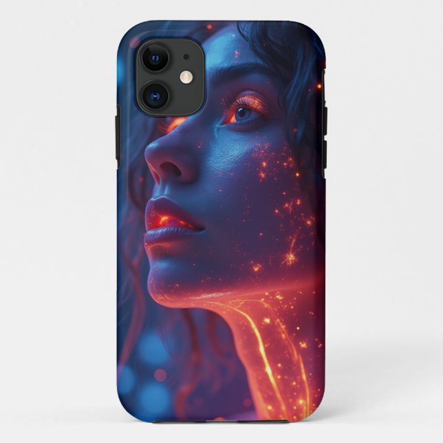Woman on fire Case-Mate iPhone case (Back)