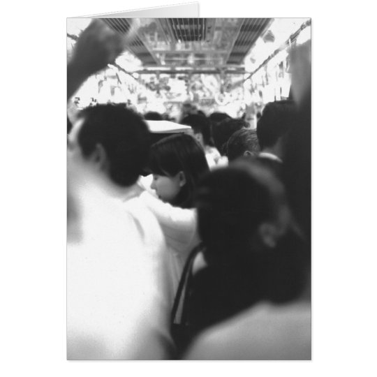Woman on Subway Card