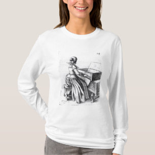 Woman Playing at a Keyboard, 1635 T-Shirt